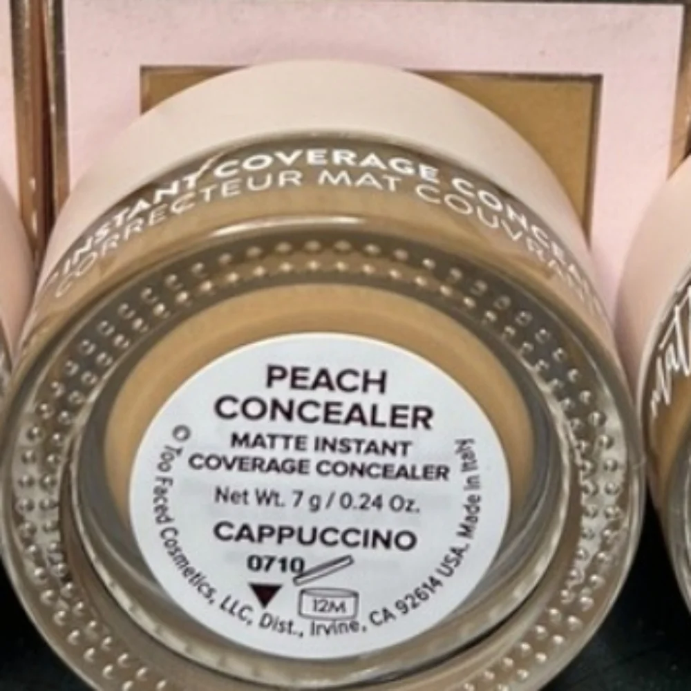 ❇️🧚‍♀️CAPPUCCINO Too Faced DISCONTINUED Peach 🍑 Perfect Concealer NWT